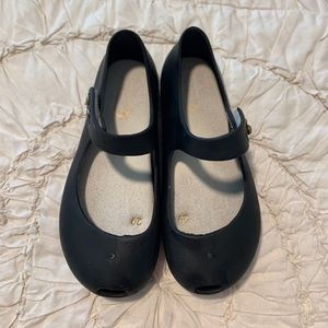 Mini Melissa black Mary Janes size 11
